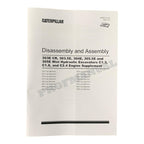 Manual de servicio y desmontaje del motor de la excavadora Caterpillar 305E C1.3 C1.8 C2.4