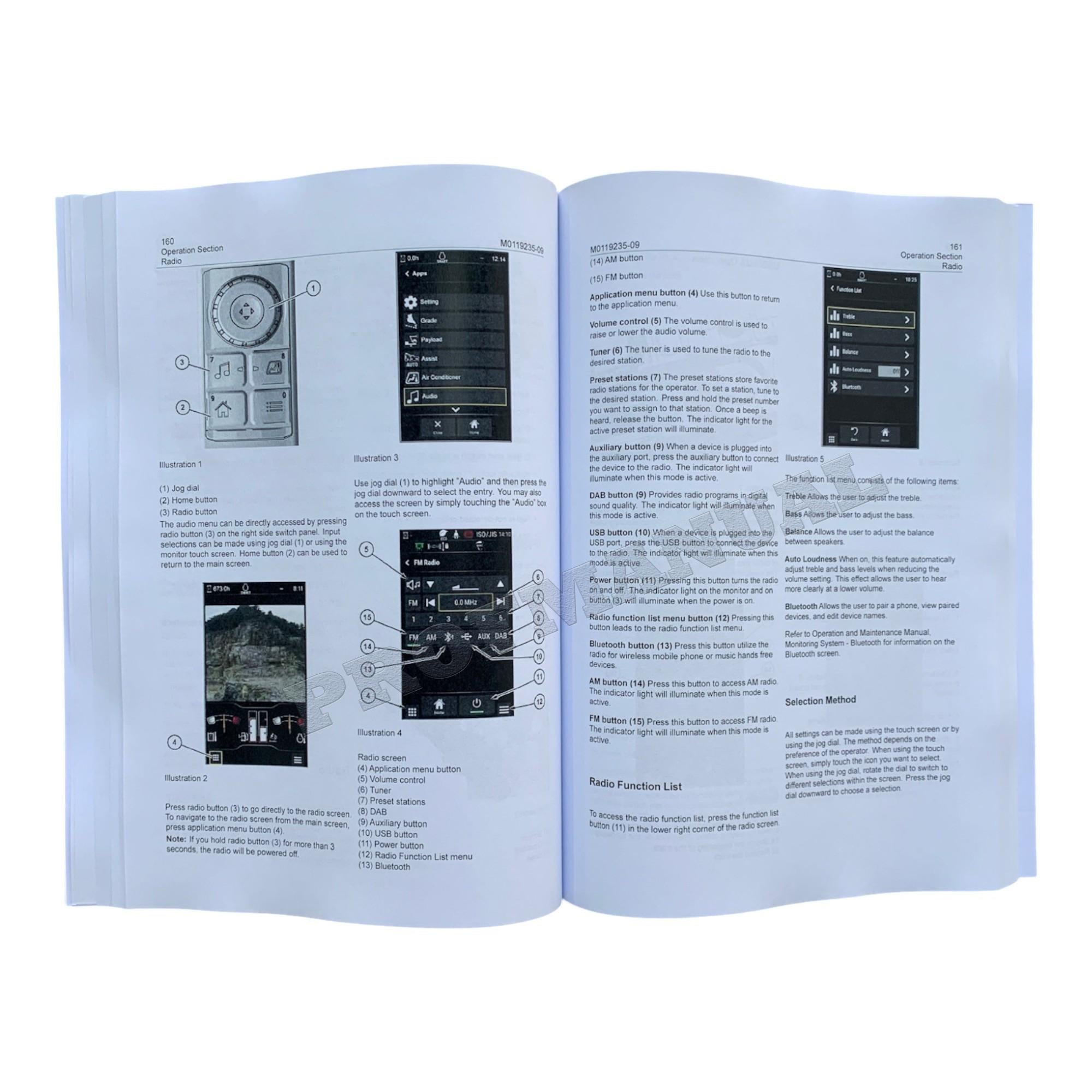 Caterpillar MH3022 MH3024 M322 MH3026 Material Handler Operators Manual
