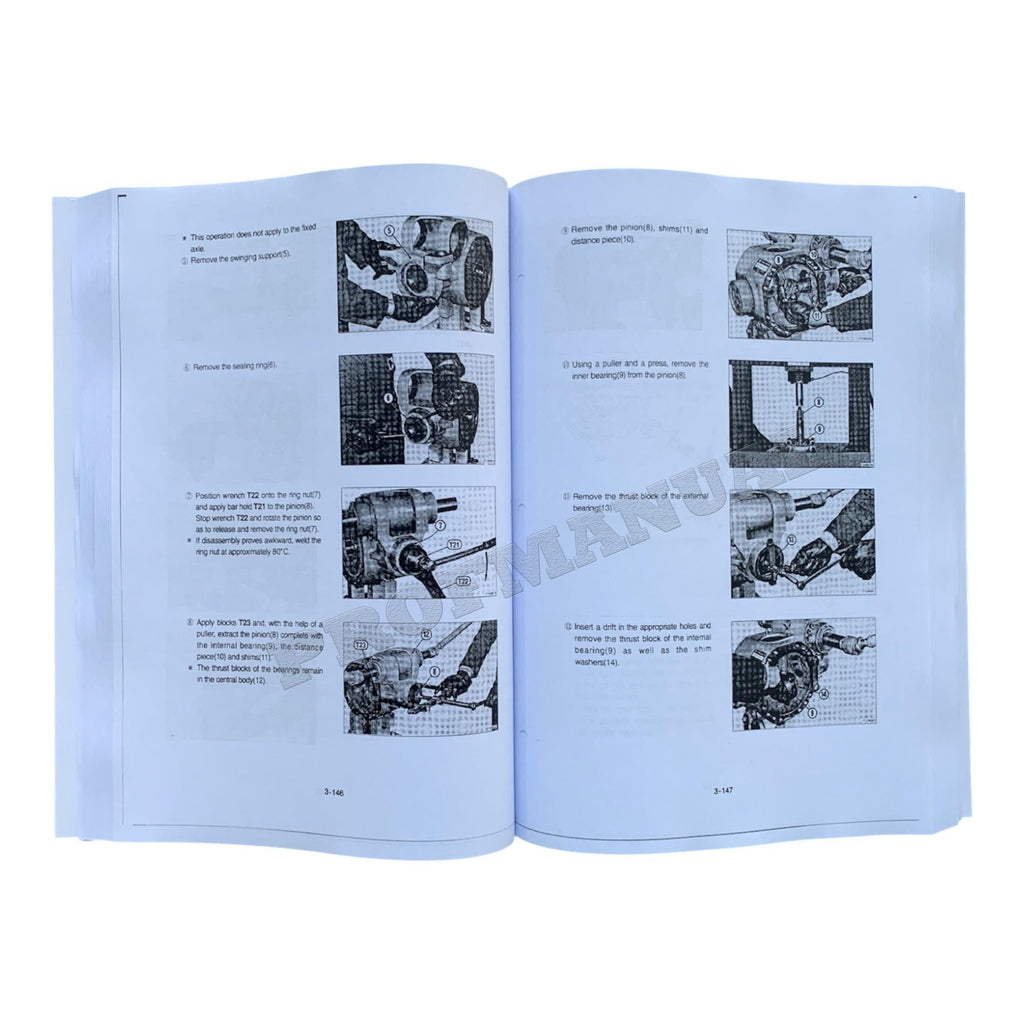 Hyundai HL720-3 WHEEL LOADER Repair Service Manual +Shematics