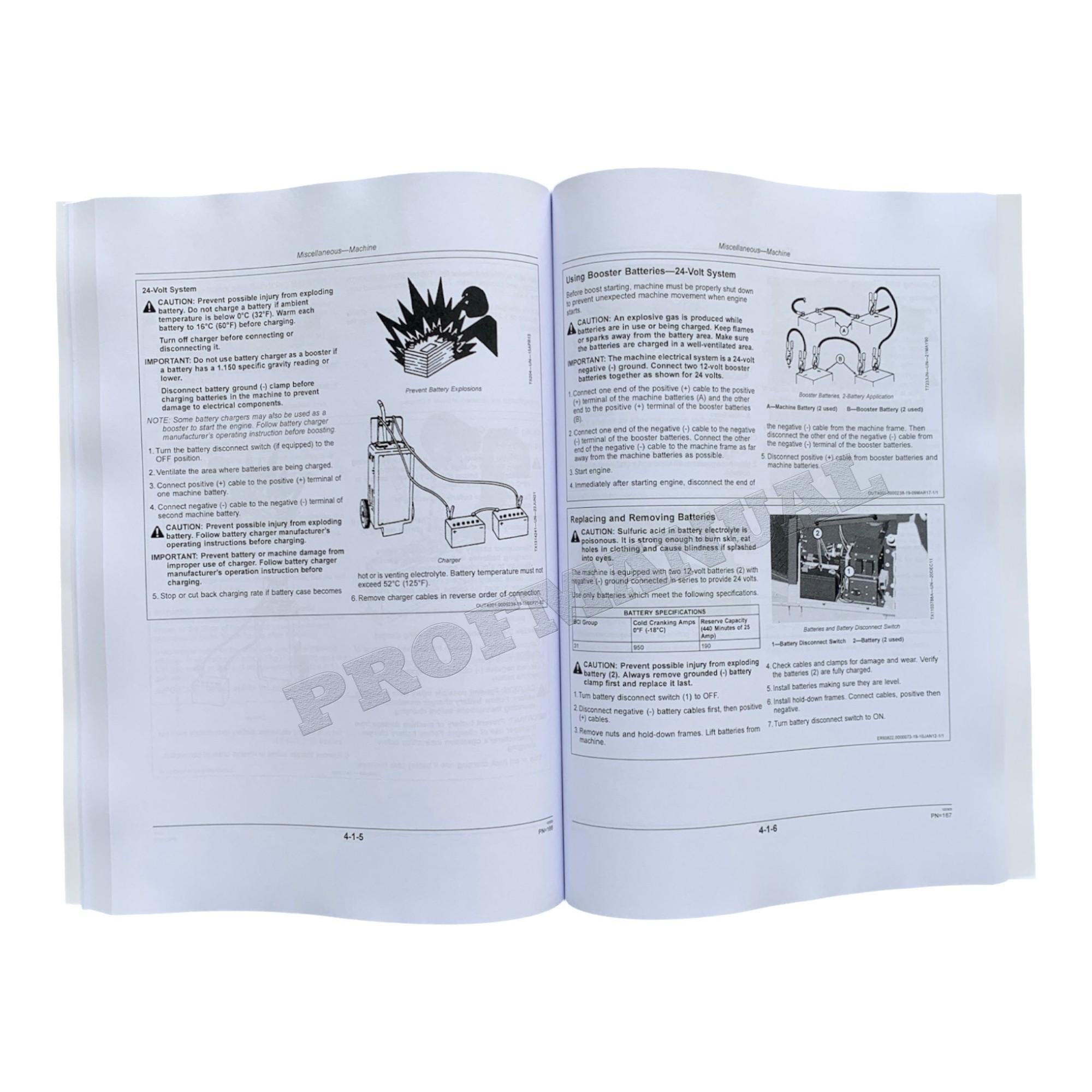 Manual del operador de la topadora sobre cadenas Jonh Deere 700K SN E217278-275435 