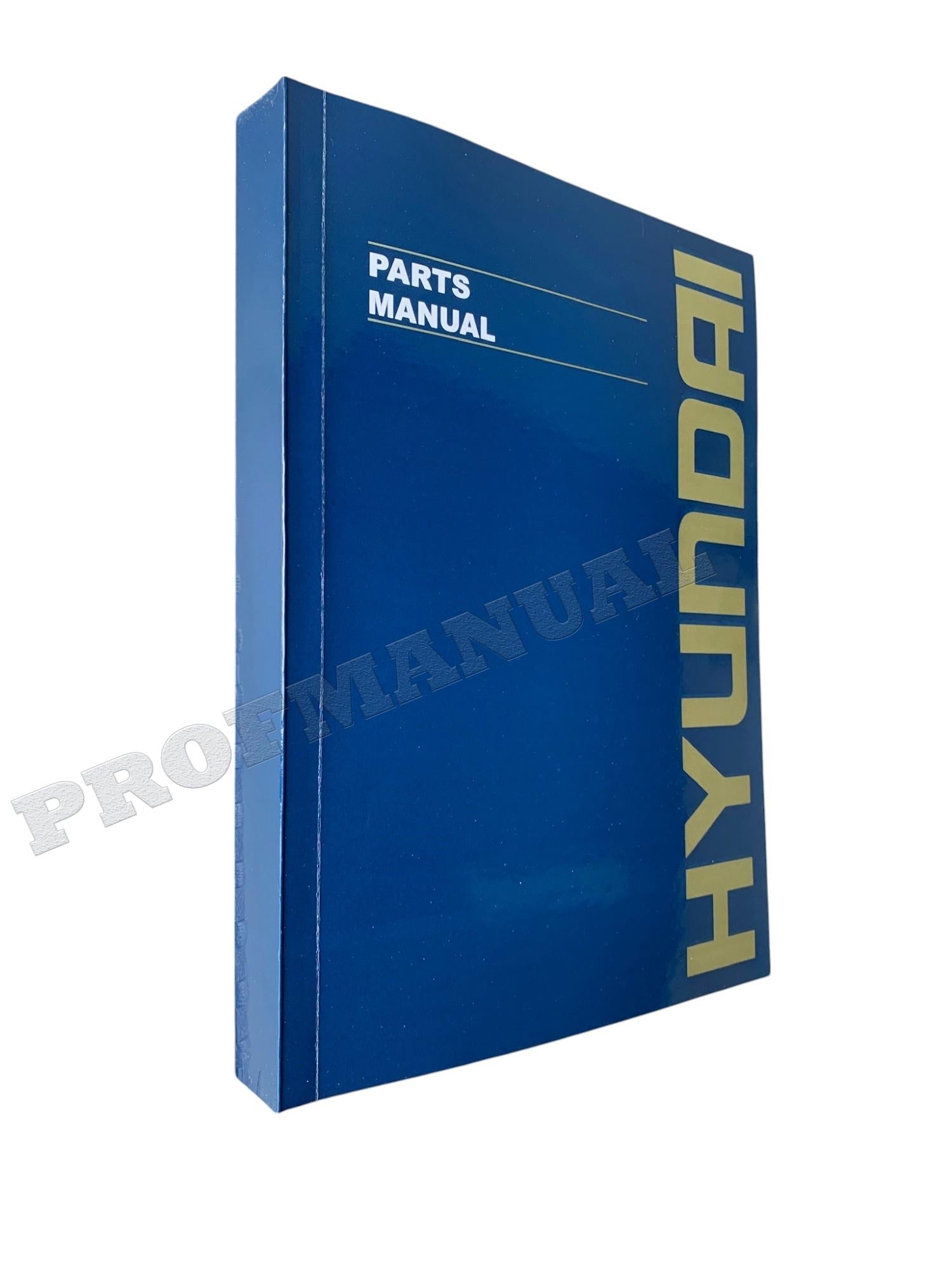 Hyundai R360LC-7A Crawler Excavator Parts Catalog Manual