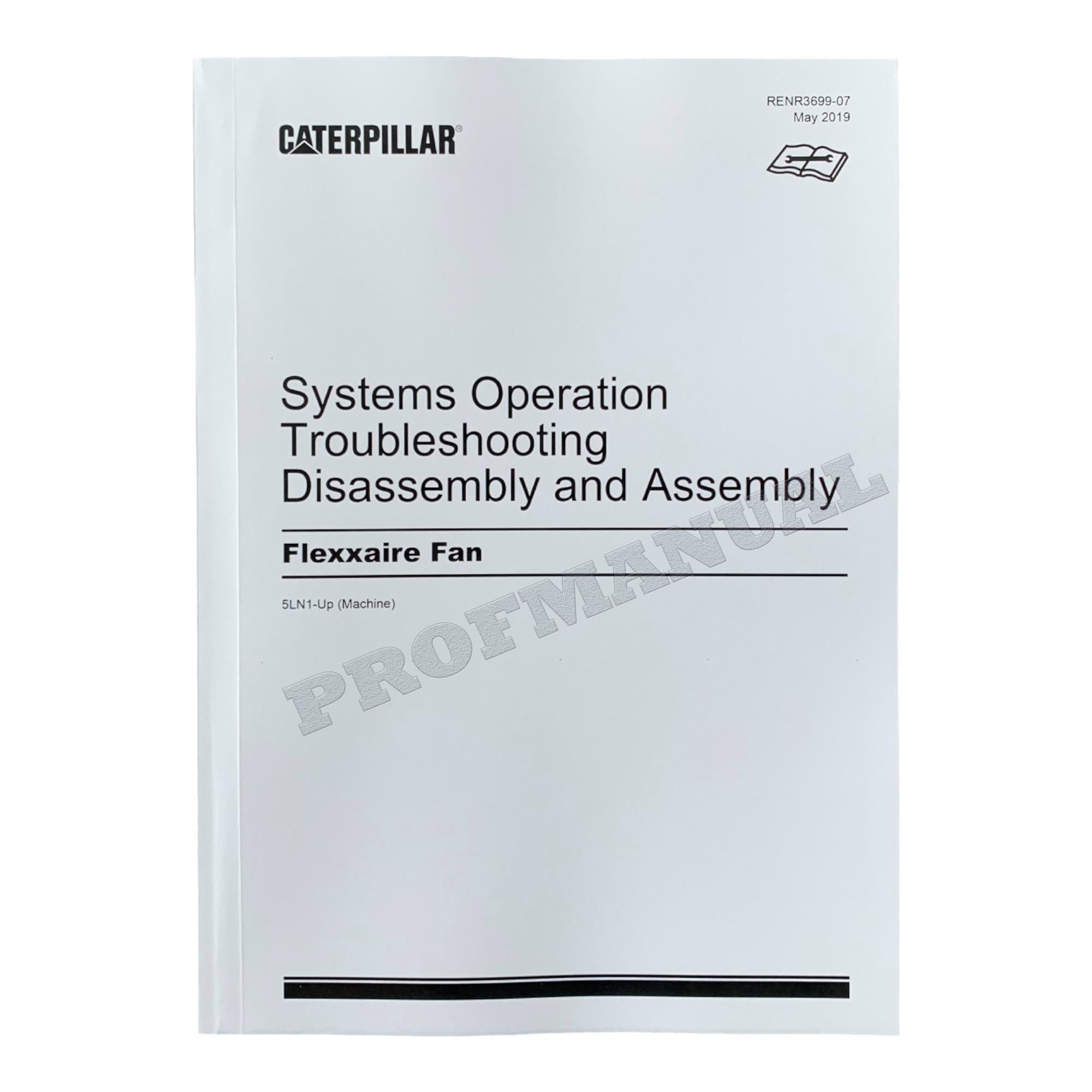 Caterpillar Cat Flexxaire Fan Disassembly Assembly Troubleshooting Manual