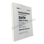 Hitachi ZX350LCH-3 ZX350LCK-3 Excavator Troubleshooting Service Manual Schemes