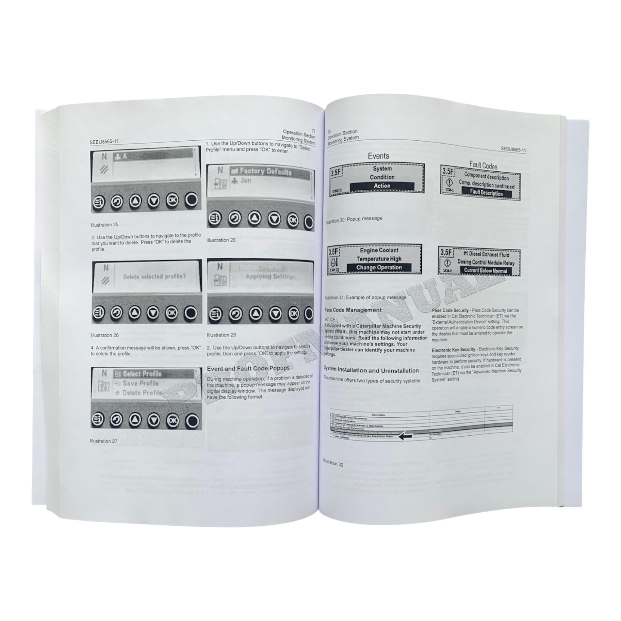 Manual de mantenimiento del operador de cargadoras de cadenas Caterpillar 953K 963K