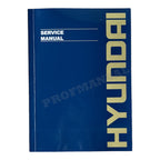 Hyundai HL740TM-3 CARGADORA DE RUEDAS Manual de servicio de reparación de tapa dura SN0251-