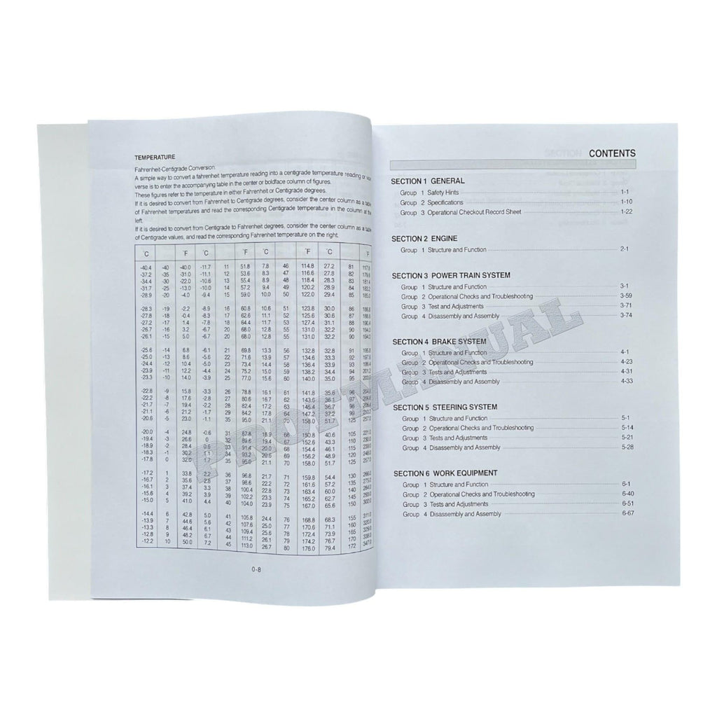 Hyundai HL740TM-3 CARGADORA DE RUEDAS Manual de servicio de reparación de tapa dura SN0251-