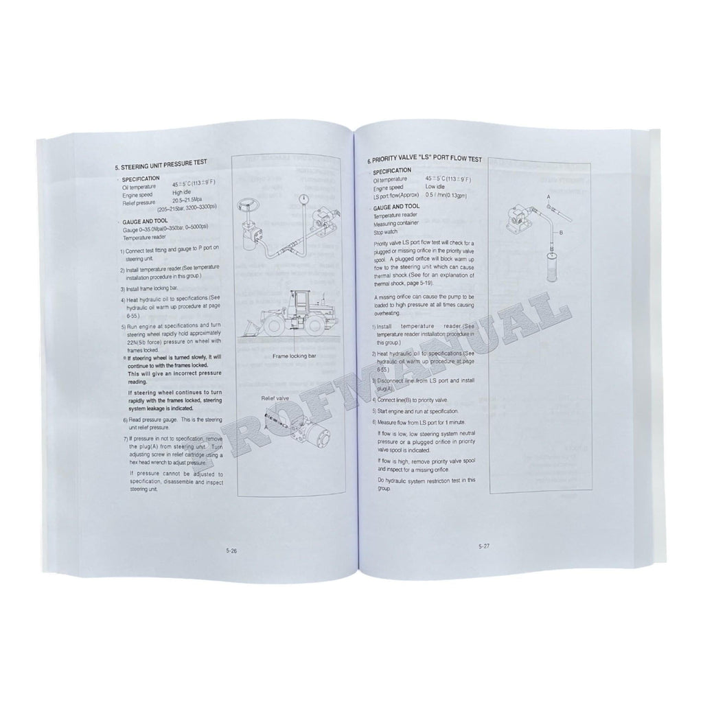 Hyundai HL740TM-3 CARGADORA DE RUEDAS Manual de servicio de reparación de tapa dura SN0251-