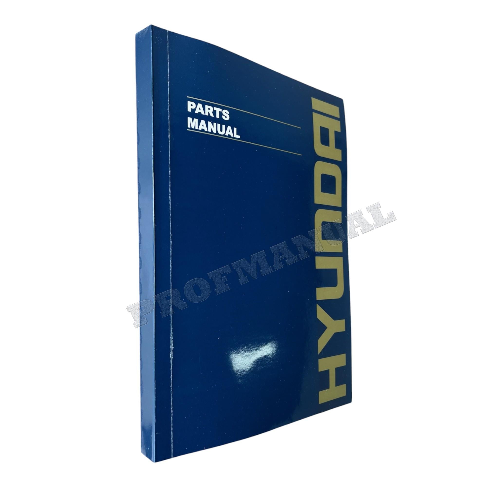 MANUAL DEL CATÁLOGO DE PIEZAS DE LA EXCAVADORA HYUNDAI HX220S L