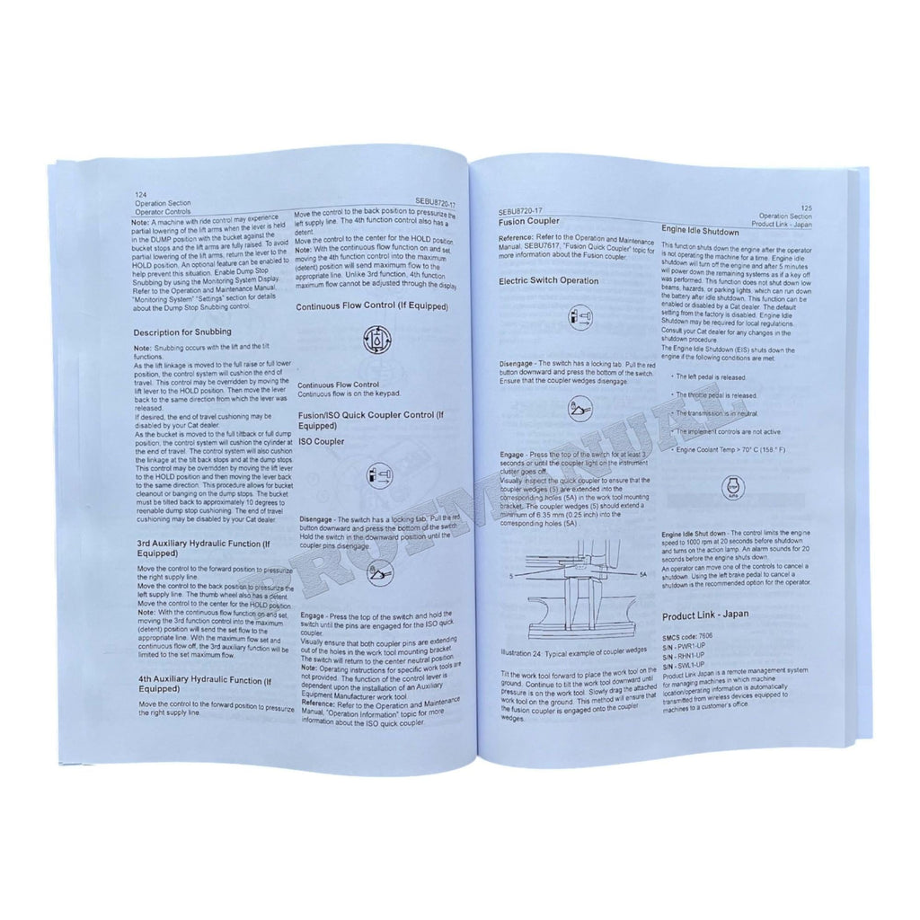 Manual de mantenimiento del operador de cargadoras de ruedas Caterpillar 924K, 930K y 938K