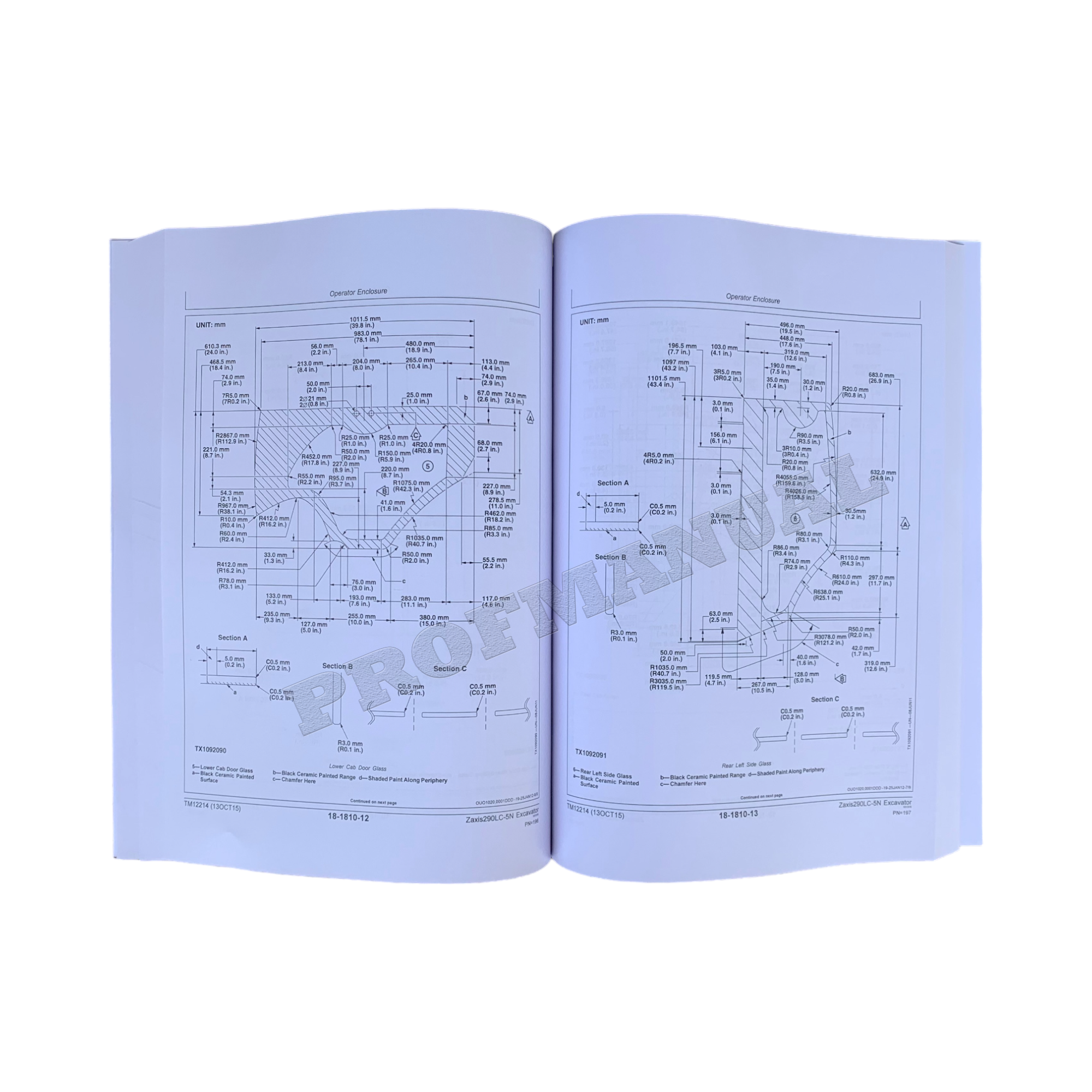 HITACHI ZAXIS 290LC-5N EXCAVATOR REPAIR SERVICE MANUAL