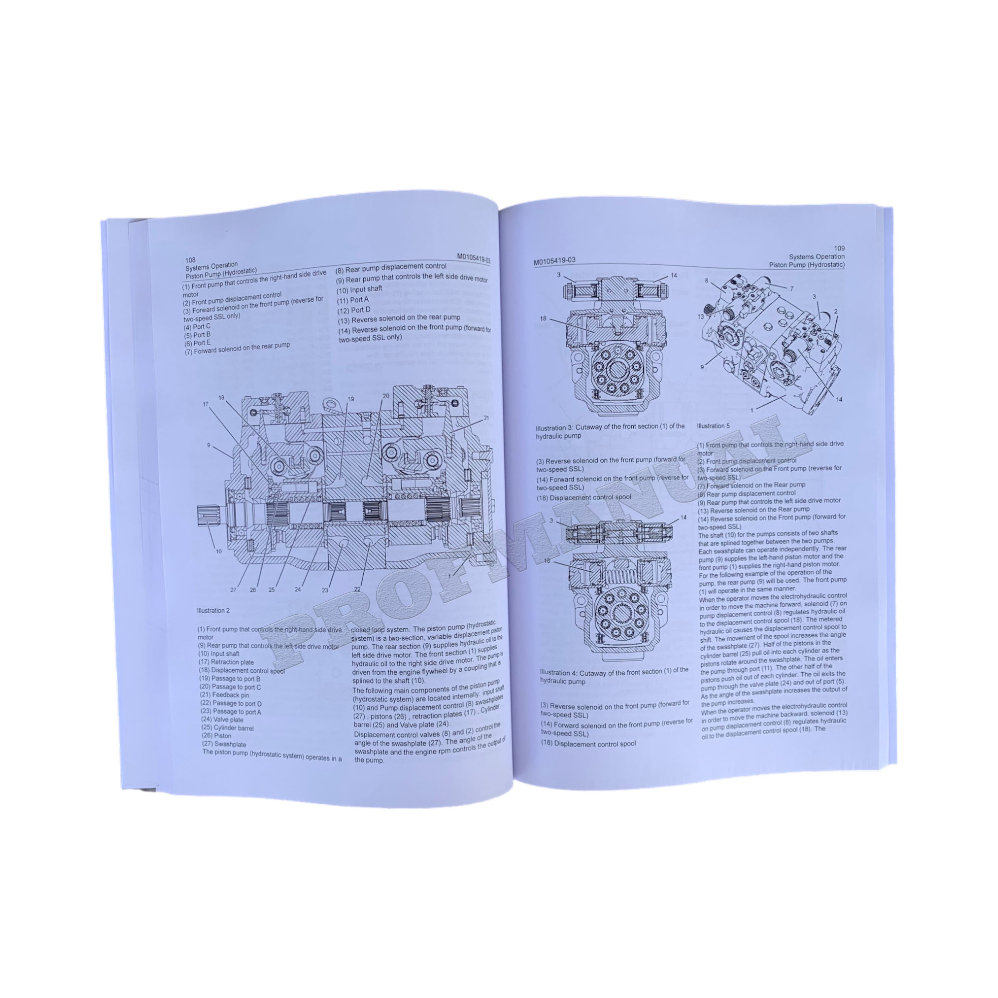 Caterpillar 246D3 262D3 272D3 272D3 XE Loader Specificat Operation Test Adjusting Manual