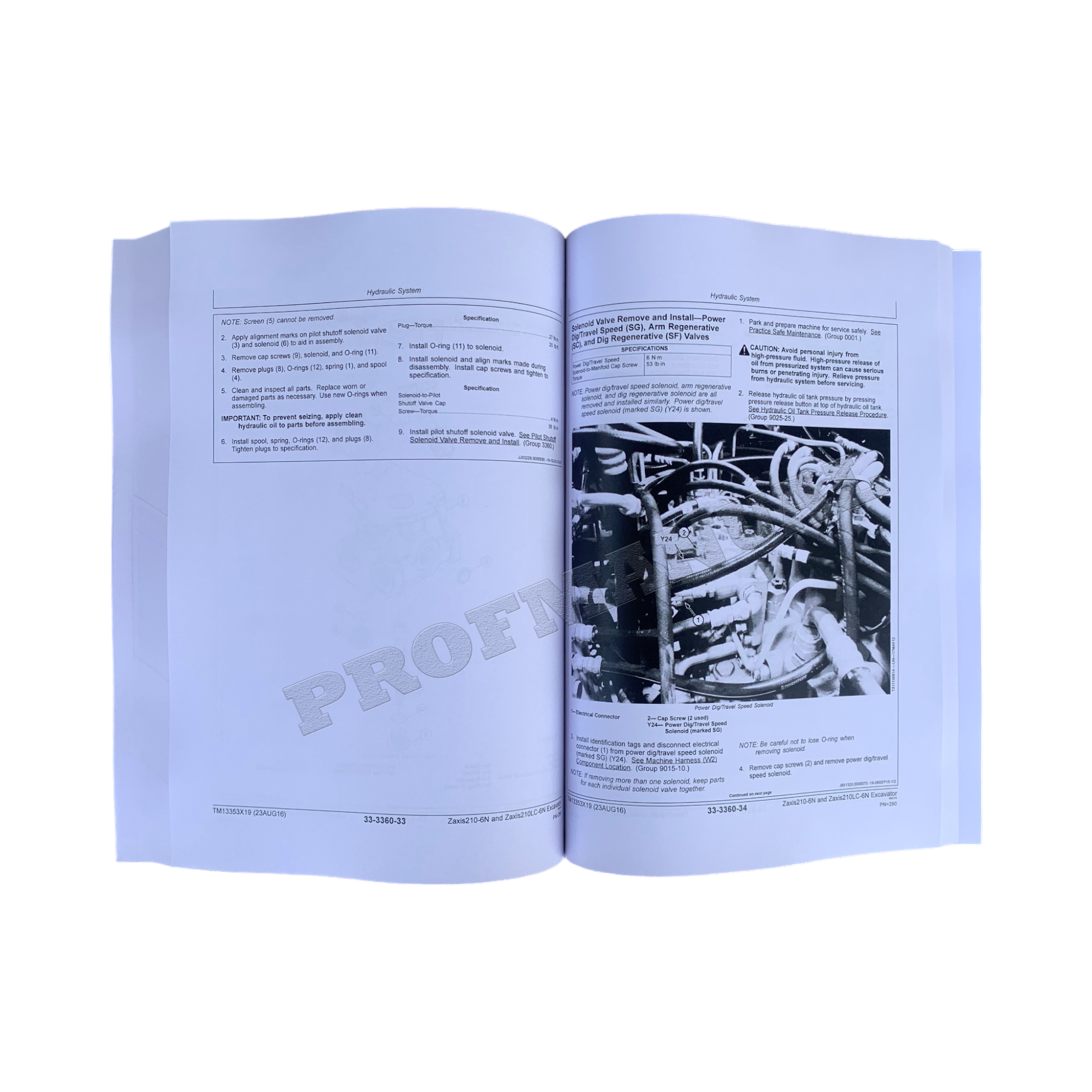 HITACHI ZAXIS 210-6N 210LC-6N EXCAVATOR REPAIR SERVICE MANUAL + !BONUS!