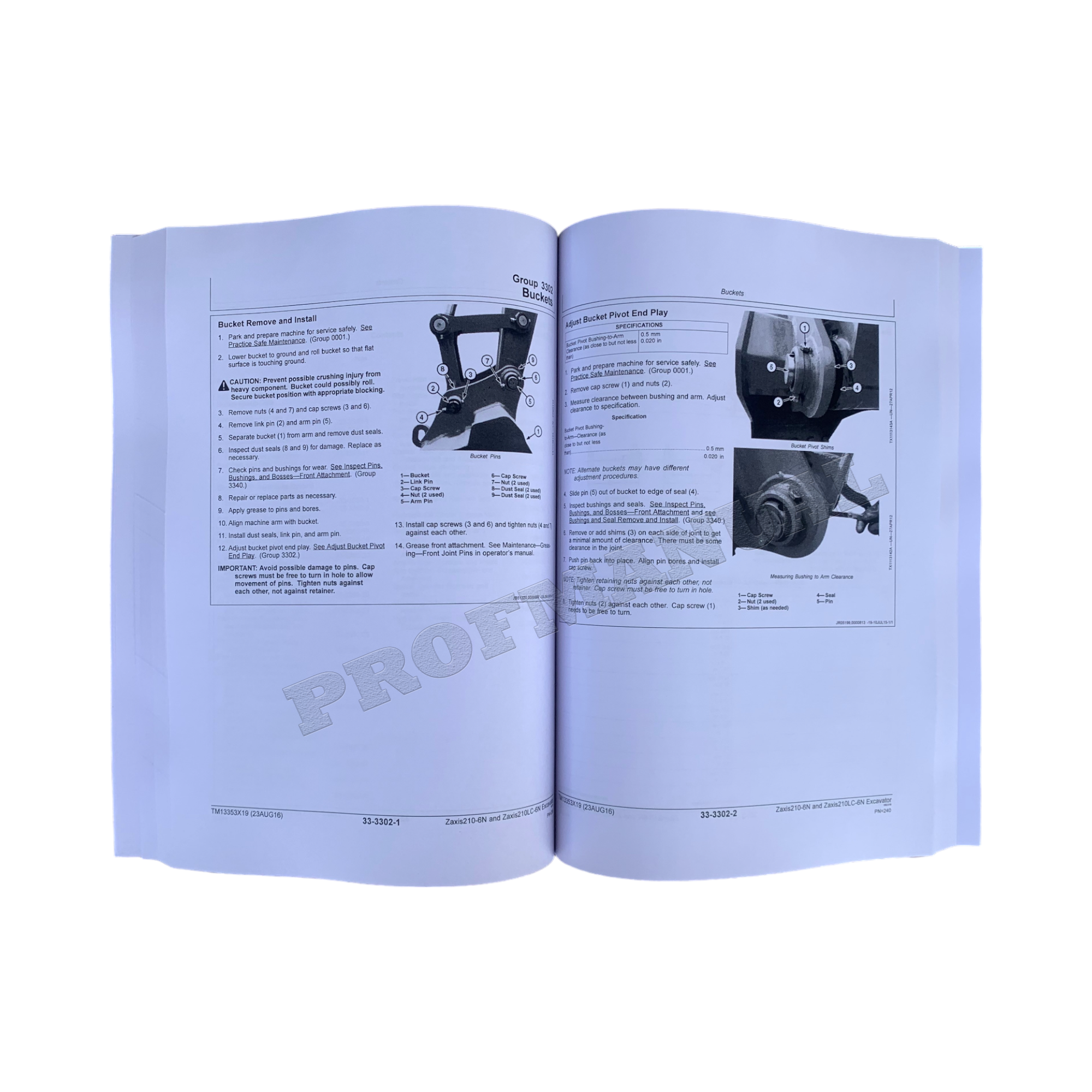 HITACHI ZAXIS 210-6N 210LC-6N EXCAVATOR REPAIR SERVICE MANUAL + !BONUS!
