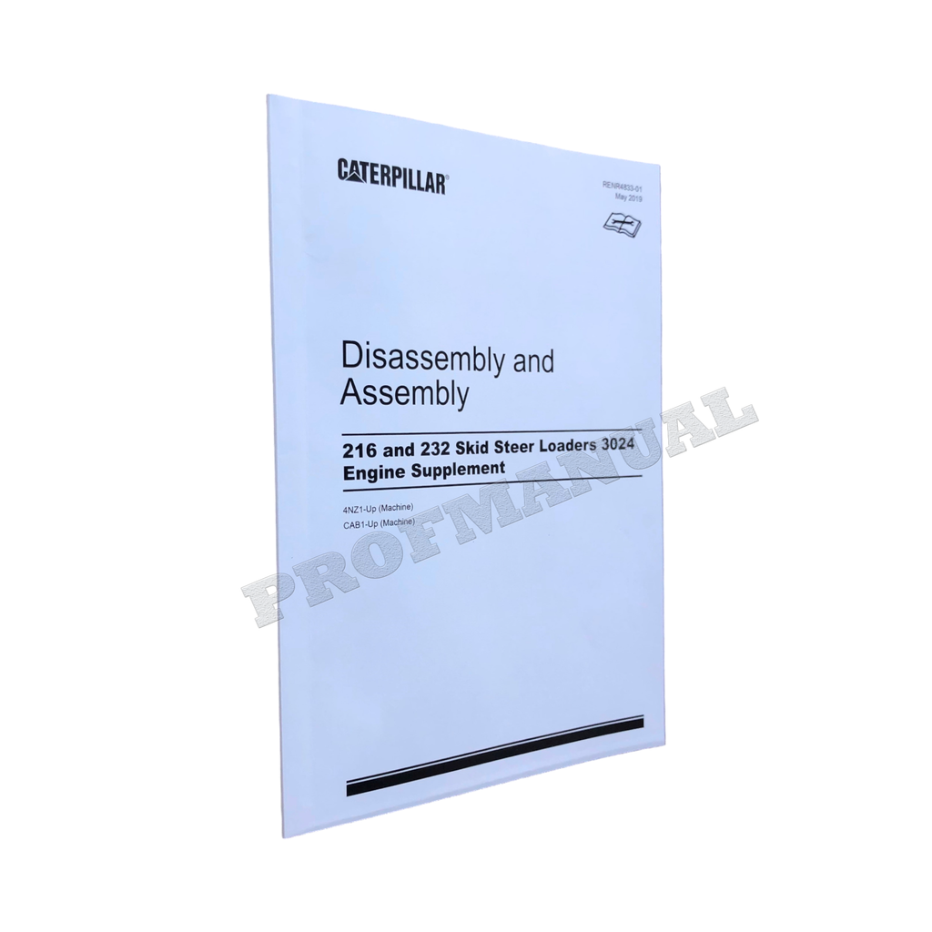 Caterpillar 3024С Engine Service Manual Disassem Assem 216 232 Loader +SUPPL
