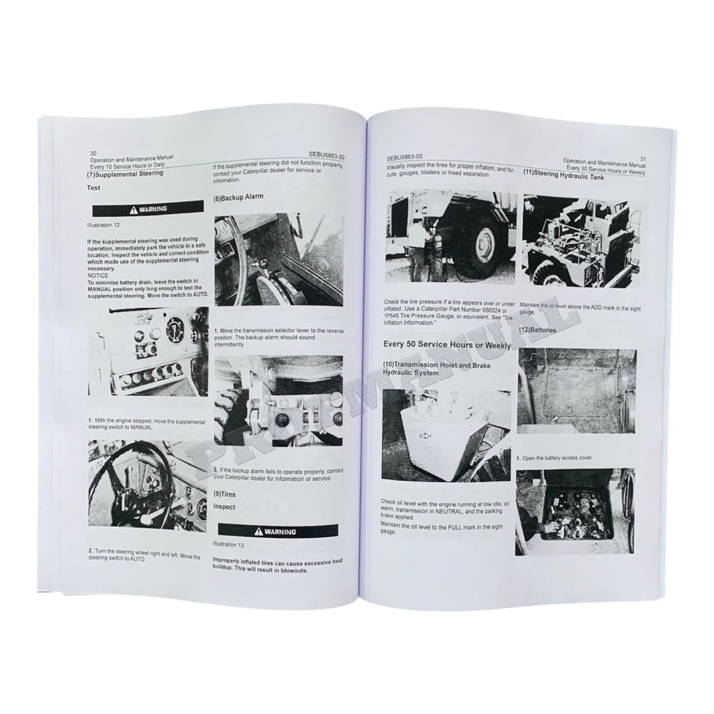Caterpillar Cat 768C Trac 769C Truck Maintenance Manual