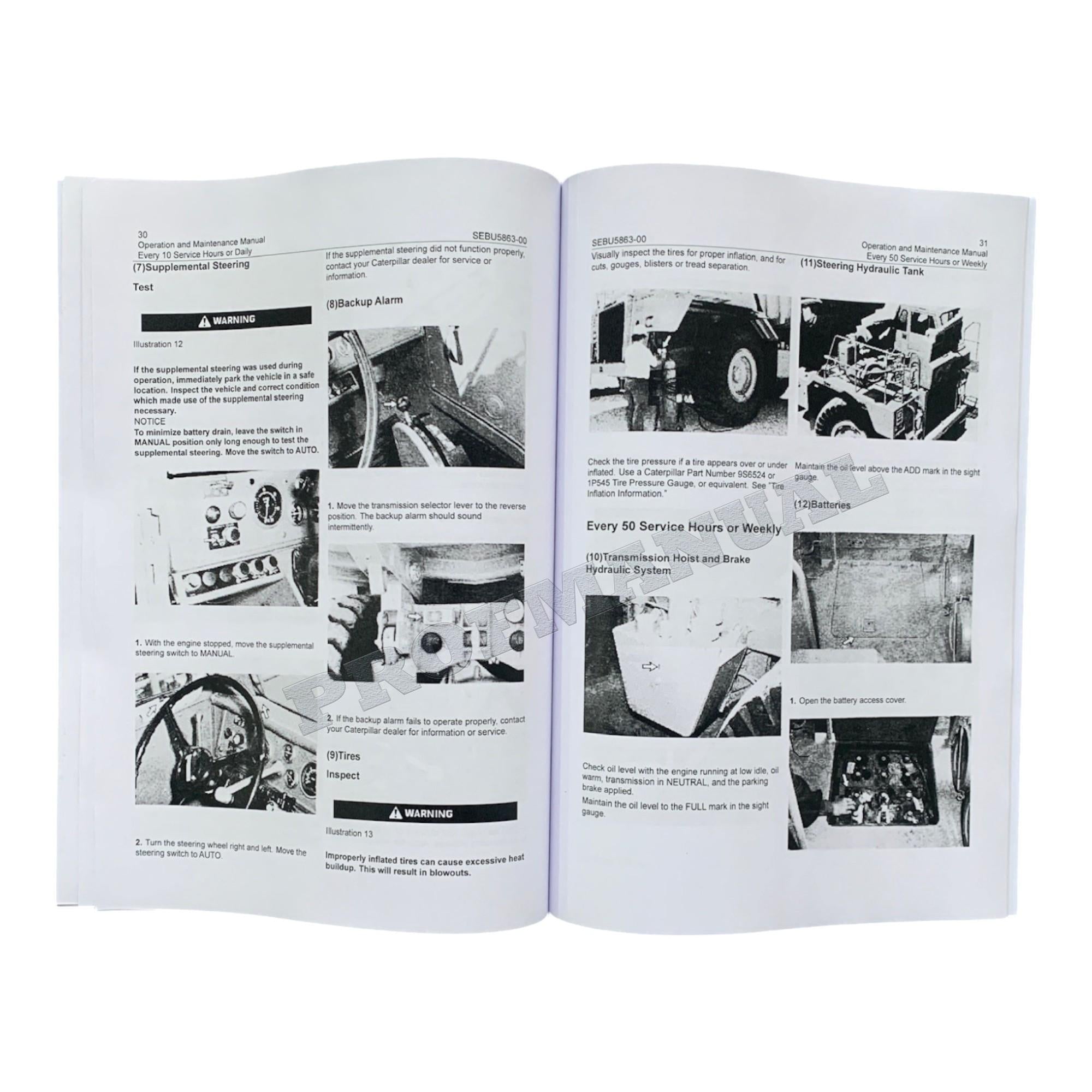 Caterpillar Cat 768C Trac 769C Truck Maintenance Manual