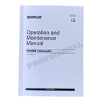 Caterpillar TH580B Telehandler Operators Maintenance Manual