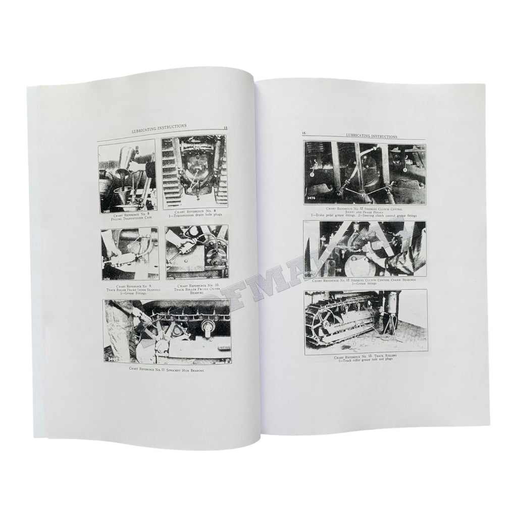 Caterpillar Thirty Tractor Operators Maintenance Manual