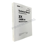 HITACHI ZAXIS ZX140W-5B Excavator Troubleshooting +Schematic Technical Manual