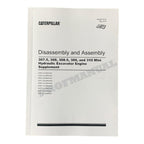Caterpillar 307.5 308 Excavator Engine Supplement Service Manual Disassem Assem
