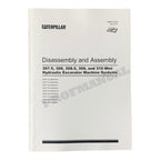 Caterpillar 307.5 308 308.5 309 310 Excavator Service Manual Disassem Assem