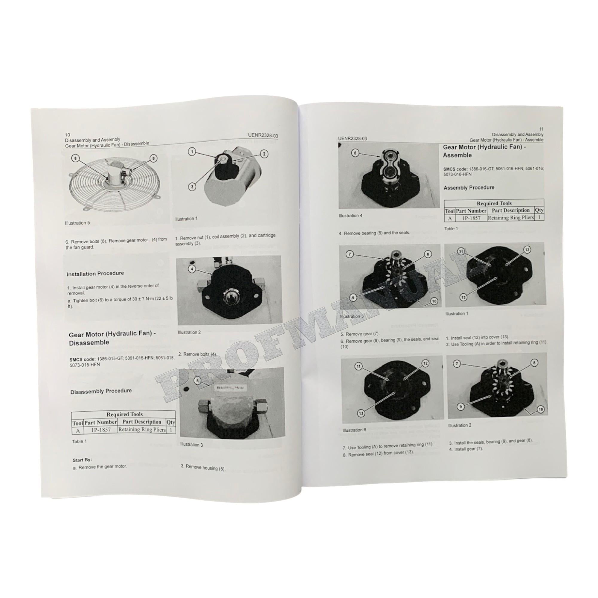 Caterpillar 299D 299D XHP 297D Loader Engine Suppl Service Manual Disassem Assem
