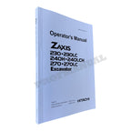 HITACHI ZAXIS ZX 230 230LC 240H 240LCH 270 270LC EXCAVATOR OPERATORS MANUAL