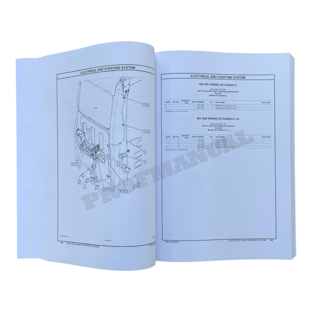 Caterpillar Cat 320D2 L Excavator Parts Catalog Manual