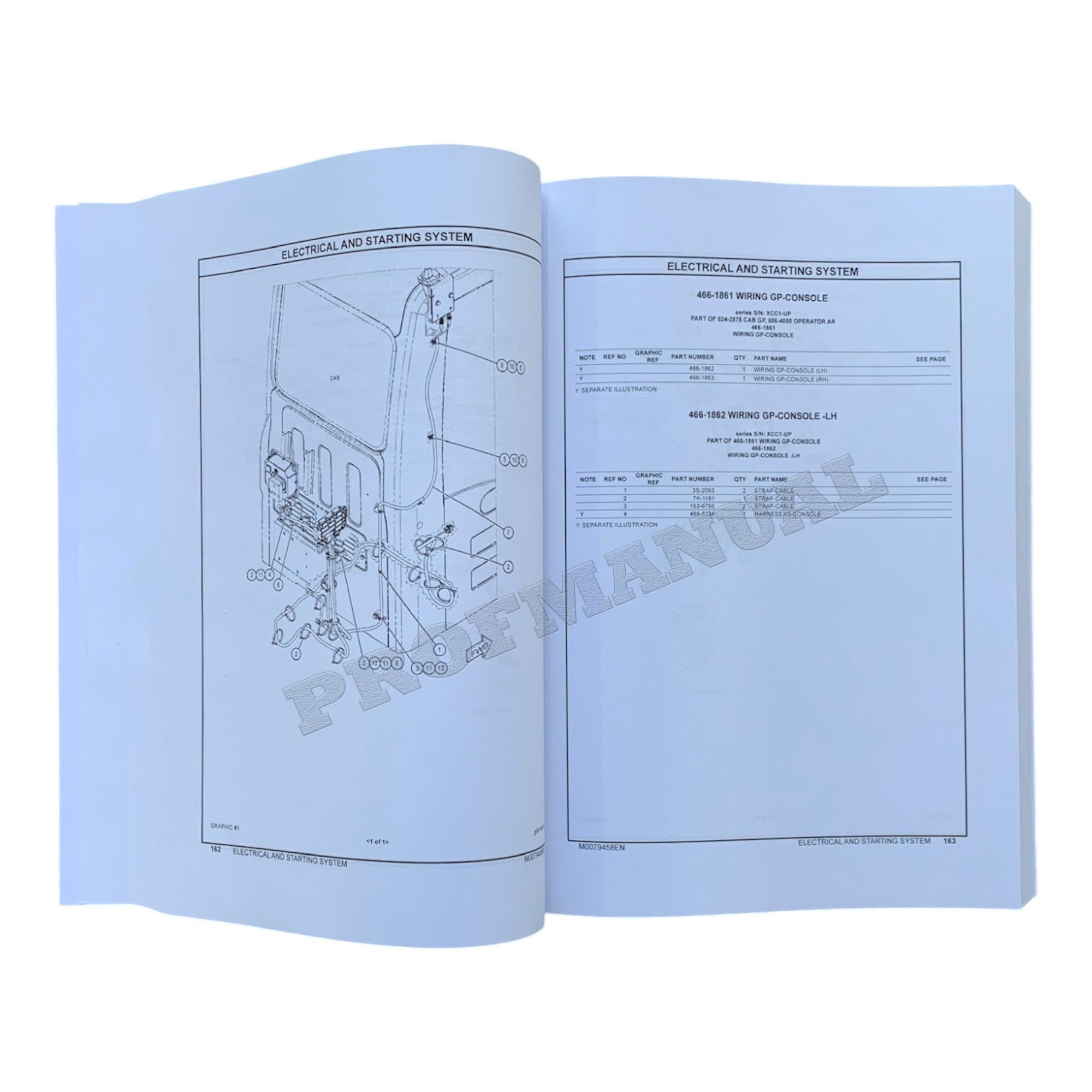 Caterpillar Cat 320D2 L Excavator Parts Catalog Manual