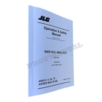 JLG 660SJ HC3 Boom Lift Maintenance Operation Operators Manual