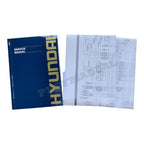 Manual de servicio y reparación de tapa dura de la excavadora sobre cadenas Hyundai R290LC-3