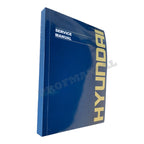 Manual de servicio y reparación de tapa dura de la excavadora sobre cadenas Hyundai R290LC-3