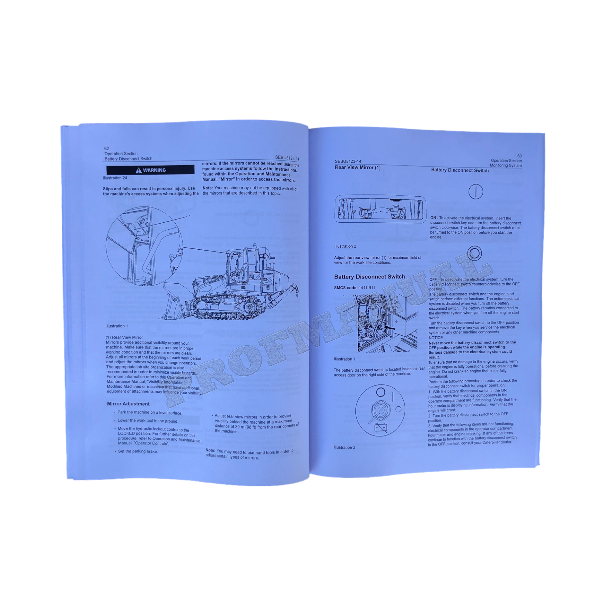 Manual de mantenimiento del operador del cargador de cadenas Caterpillar 953D