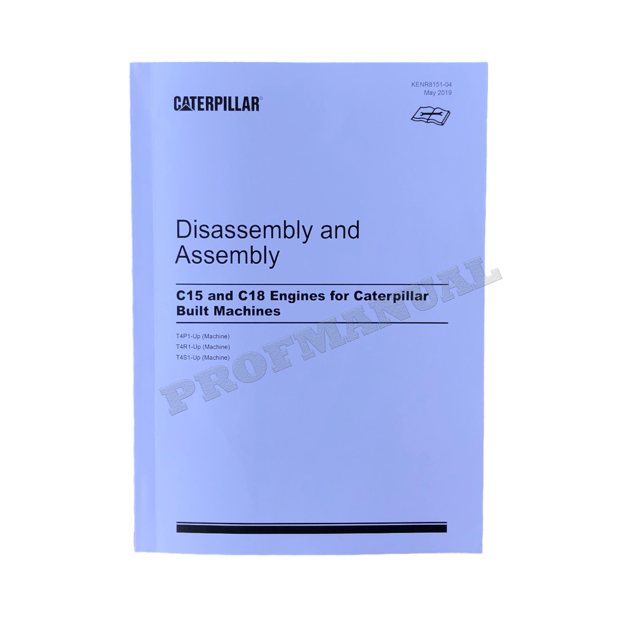 Caterpillar Cat C15 C18 ENGINE Disassembly Assembly Service Manual KENR8151