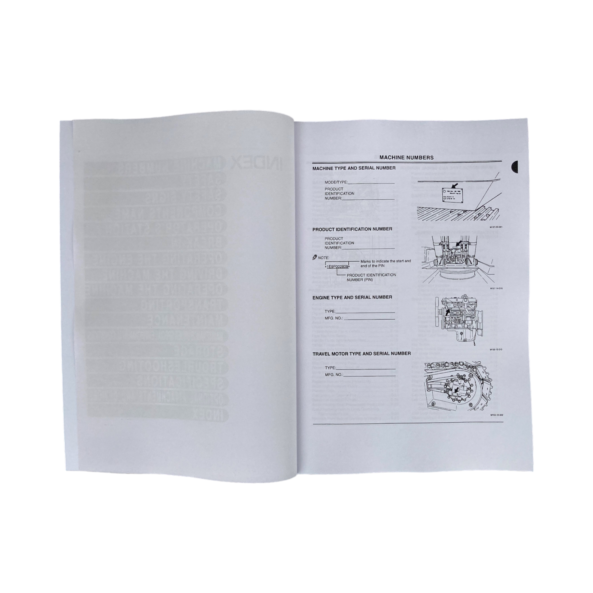 HITACHI EX110M-5 EXCAVATOR OPERATORS MANUAL