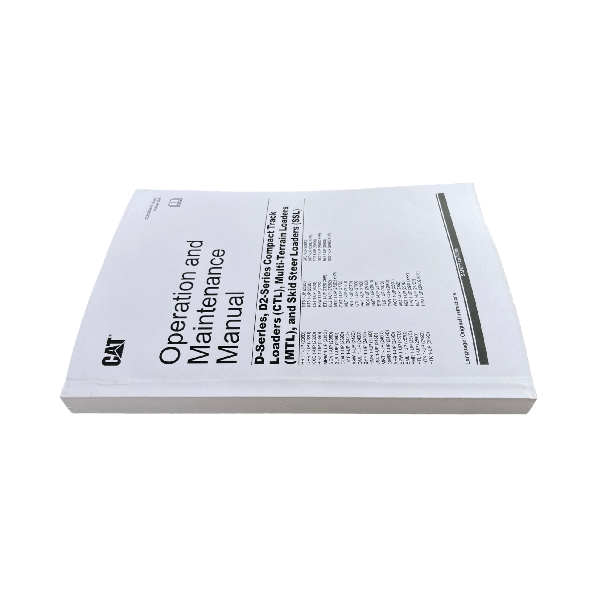 HITACHI EX110M-5 EXCAVATOR OPERATORS MANUAL