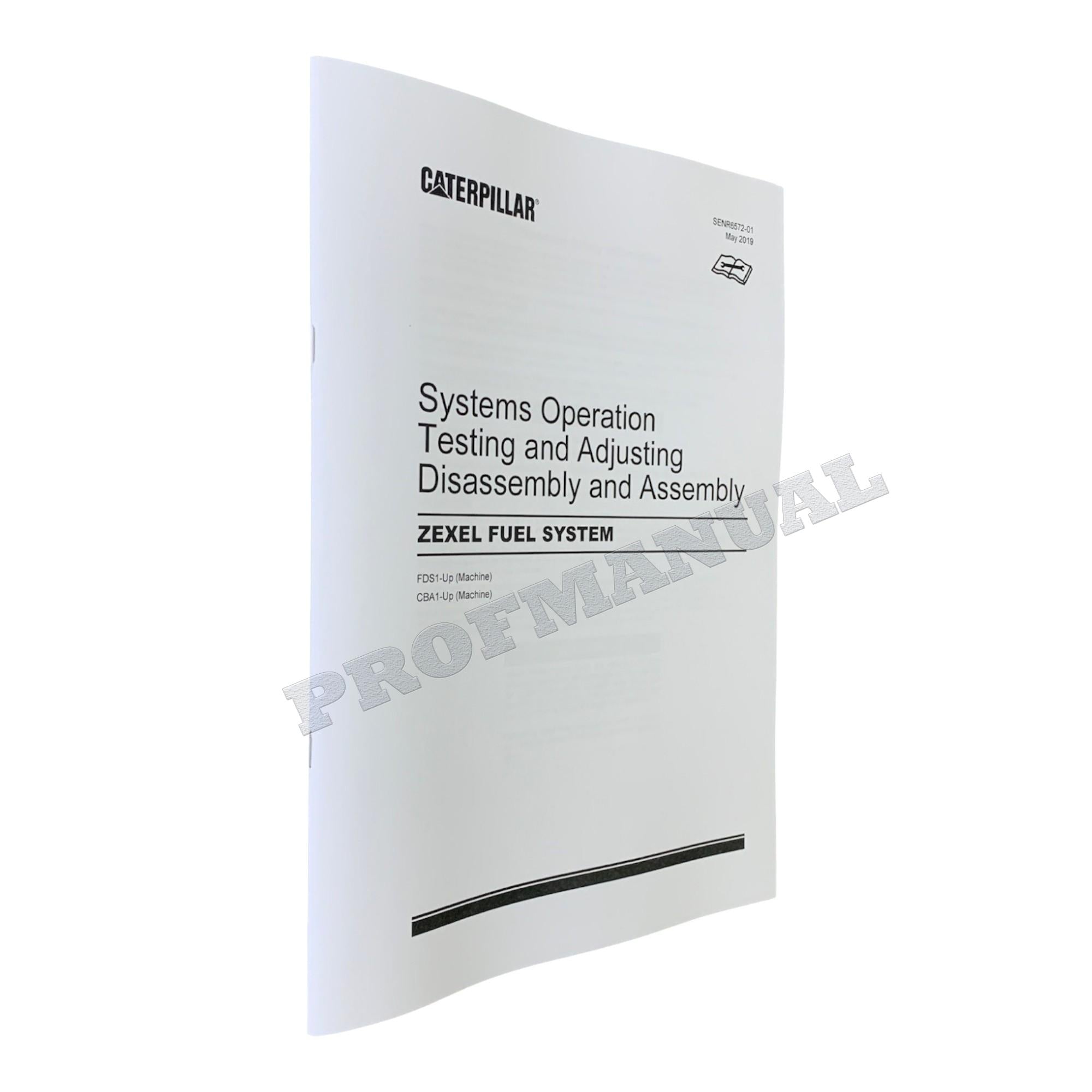 Caterpillar Cat ZEXEL FUEL SYSTEM Disassembly Assembly Manual