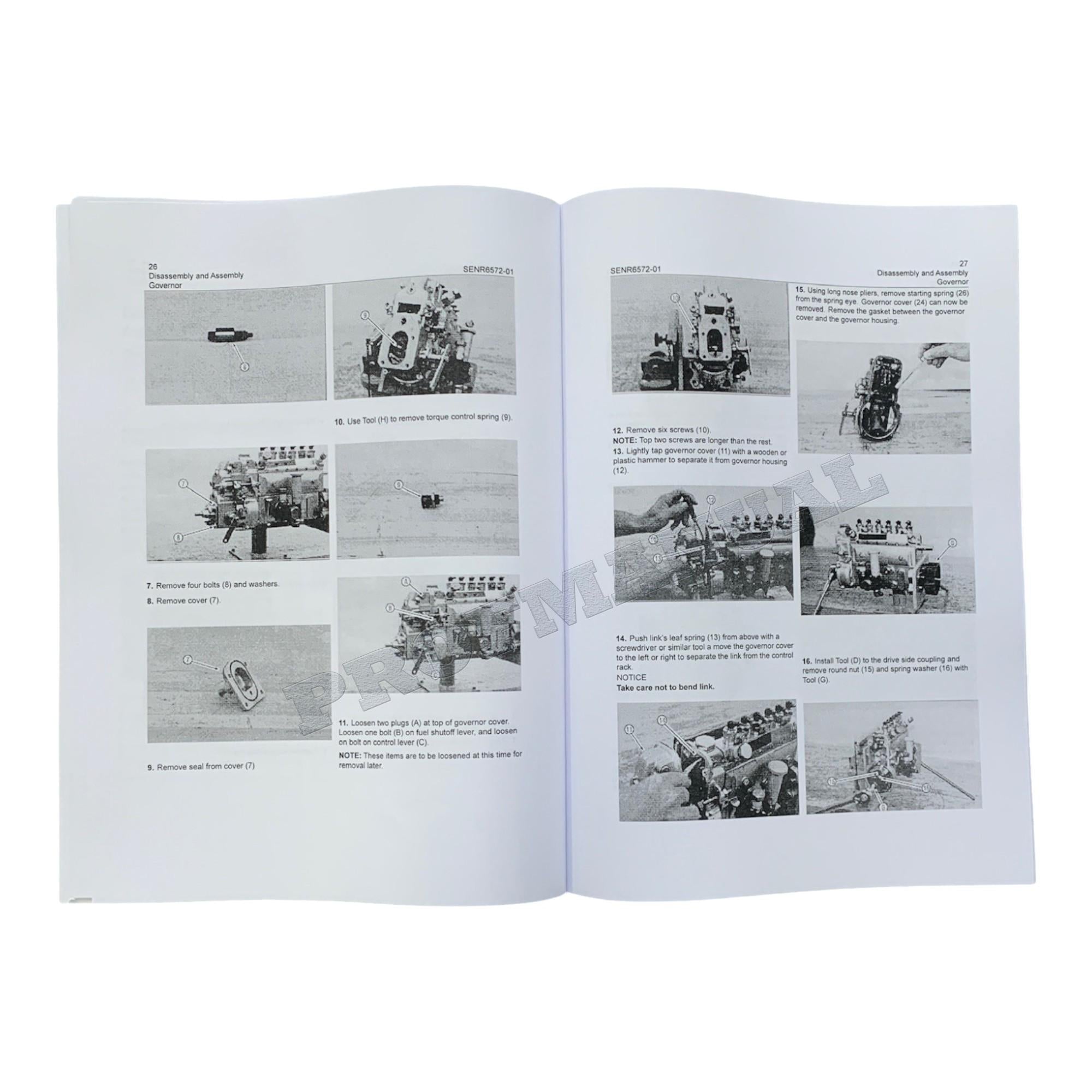 Caterpillar Cat ZEXEL FUEL SYSTEM Disassembly Assembly Manual