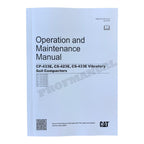 Caterpillar CP 433E CS 423E 433E Paving Compactor Operators Manual KEBU7531