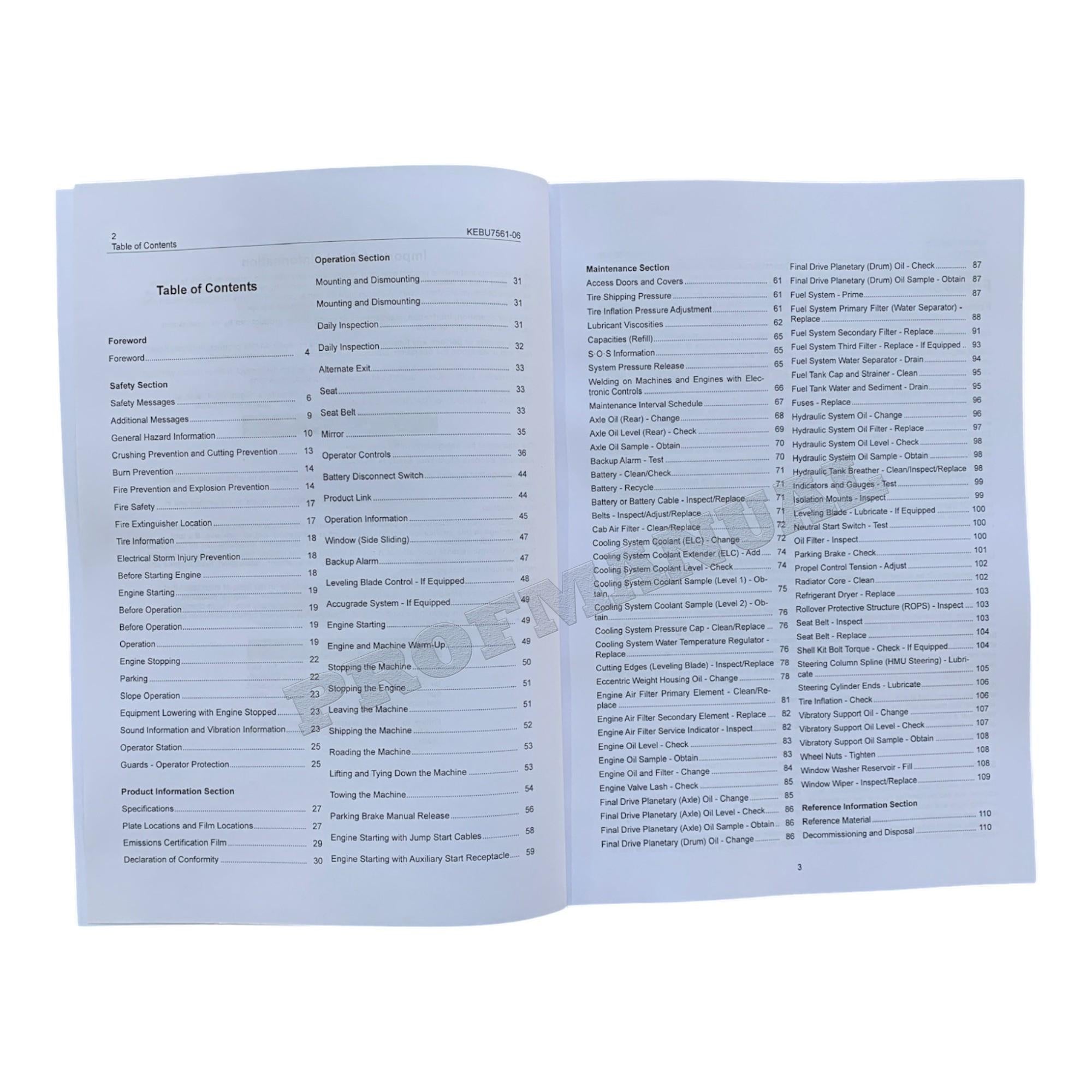 Manual de mantenimiento del operador del compactador de suelo vibratorio Caterpillar CP44 CS44