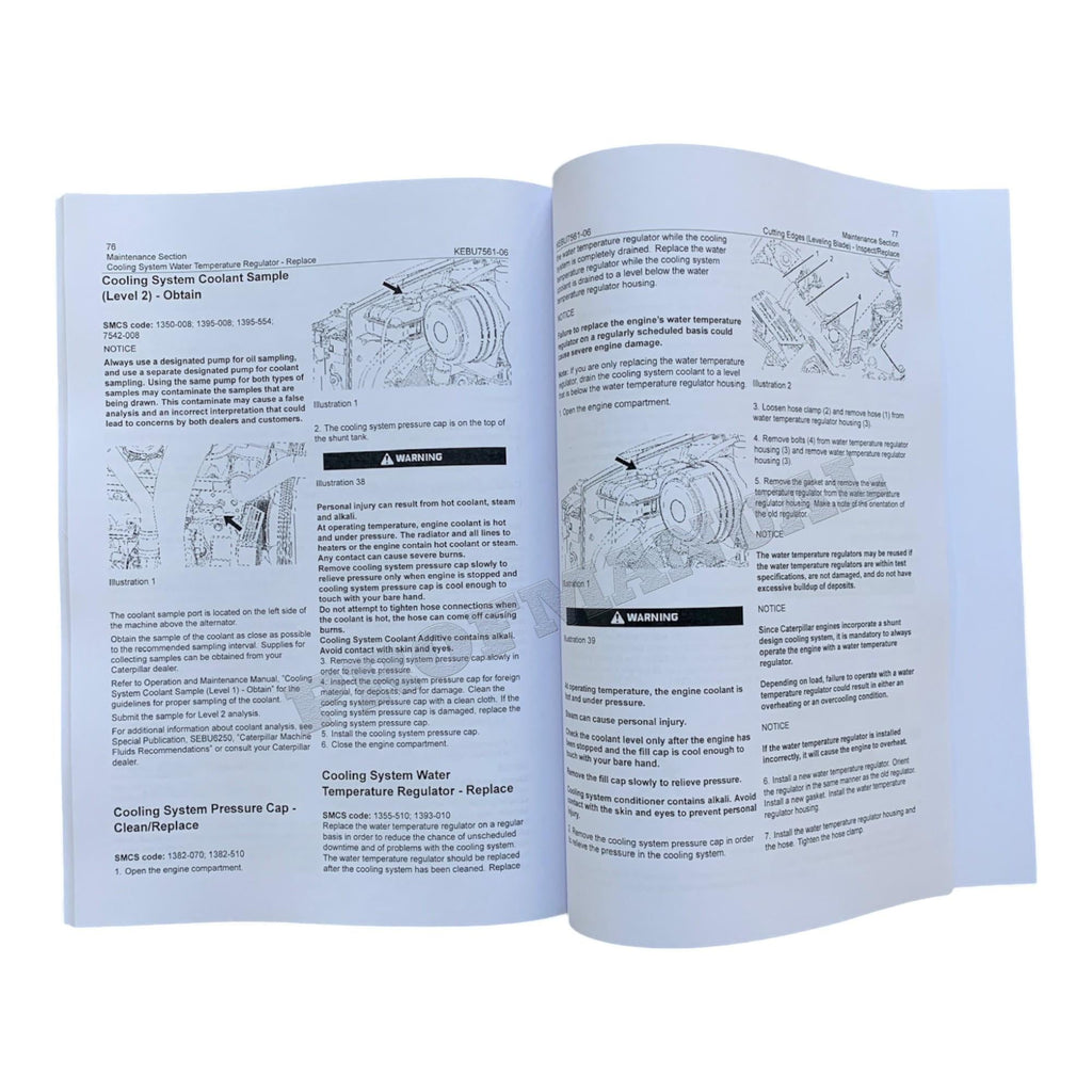 Caterpillar CP44 CS44 Vibratory Soil Compactor Operators Maintenance Manual