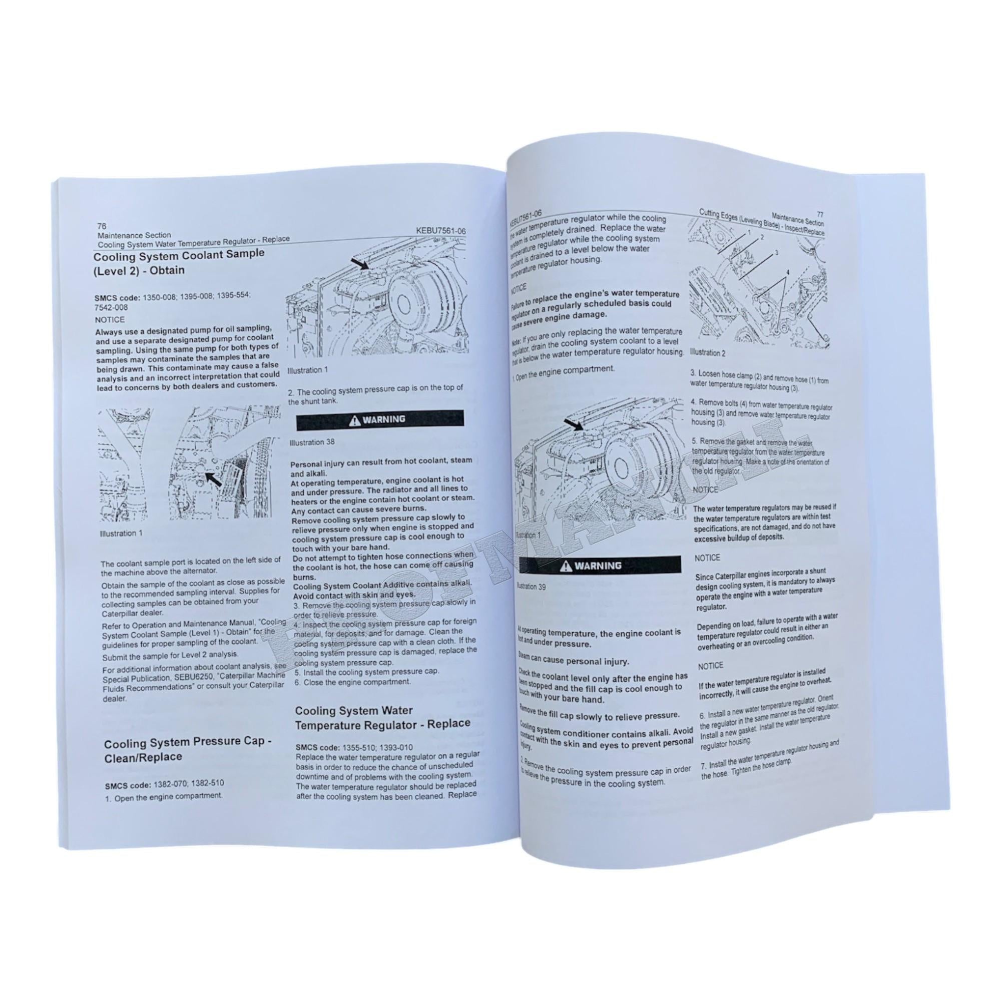 Manual de mantenimiento del operador del compactador de suelo vibratorio Caterpillar CP44 CS44