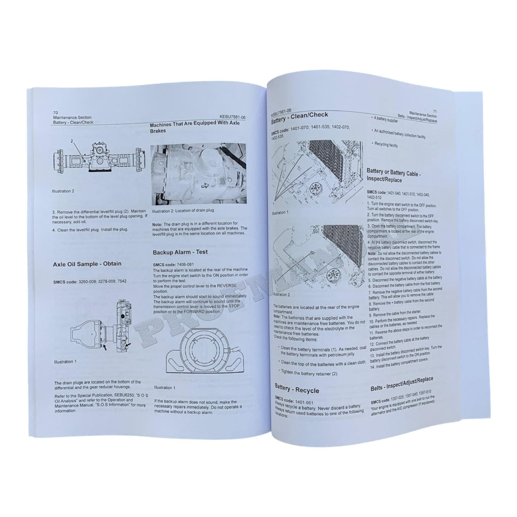 Caterpillar CP44 CS44 Vibratory Soil Compactor Operators Maintenance Manual