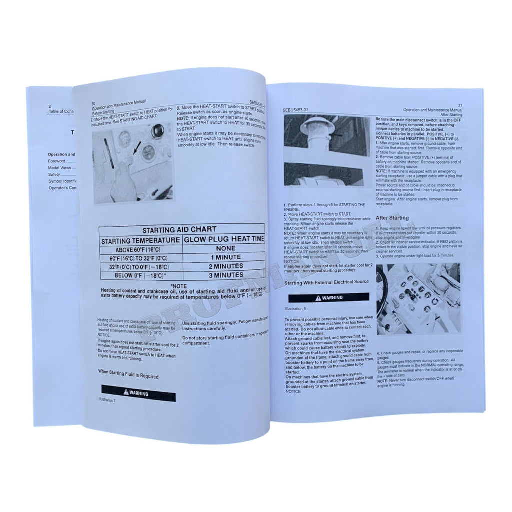Caterpillar 950 966C 980B Wheel loader Operators Manual