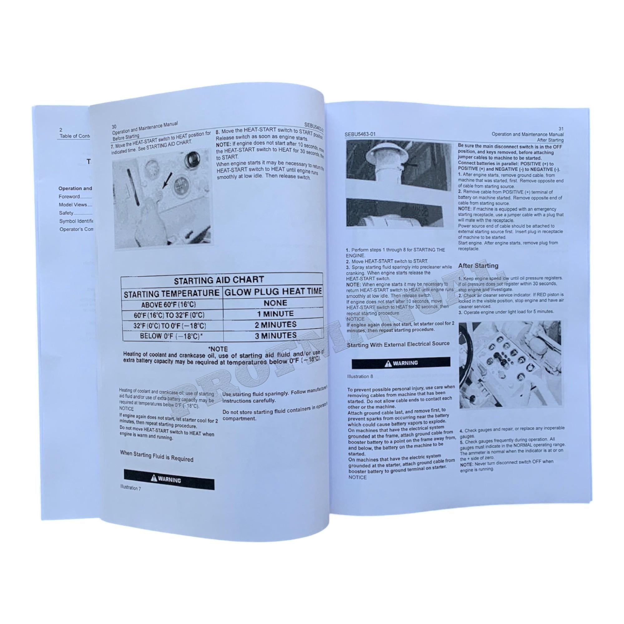 Manual del operador de la cargadora de ruedas Caterpillar 950 966C 980B