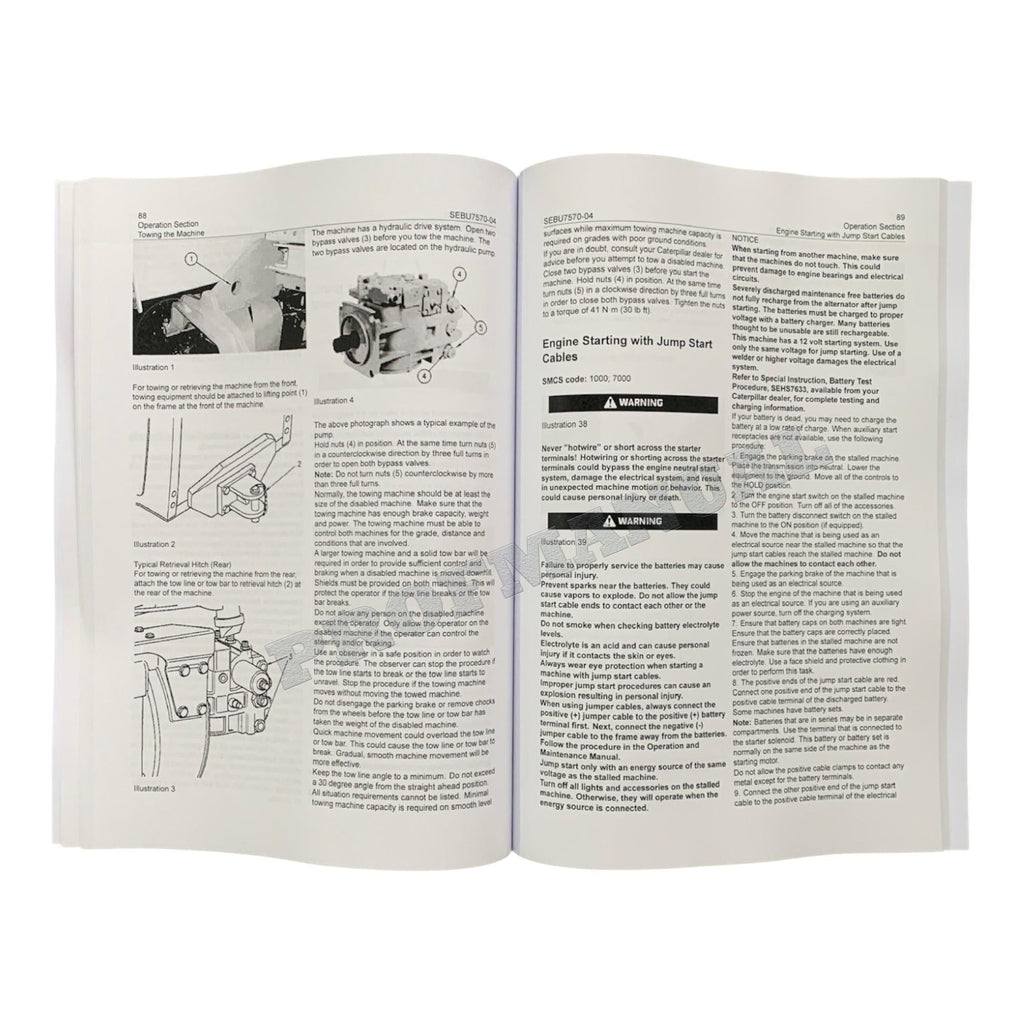 Caterpillar TH210 TH215 Telehandler Operators Maintenance Manual