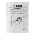 Catálogo de piezas del cargador compacto de orugas Bobcat T190 Manual A3LN11001- A3LP11001-