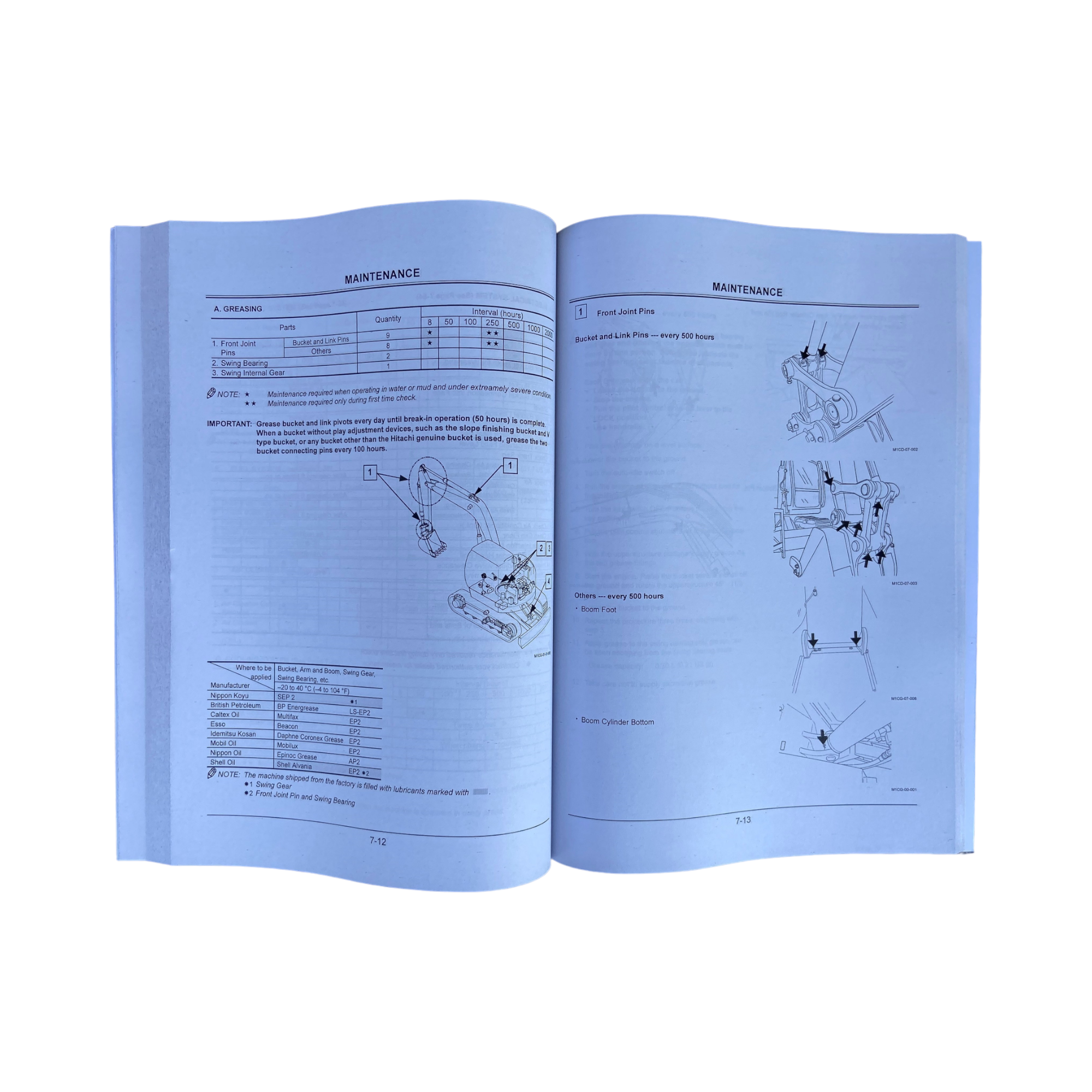 HITACHI ZAXIS ZX 75US EXCAVATOR OPERATORS MANUAL