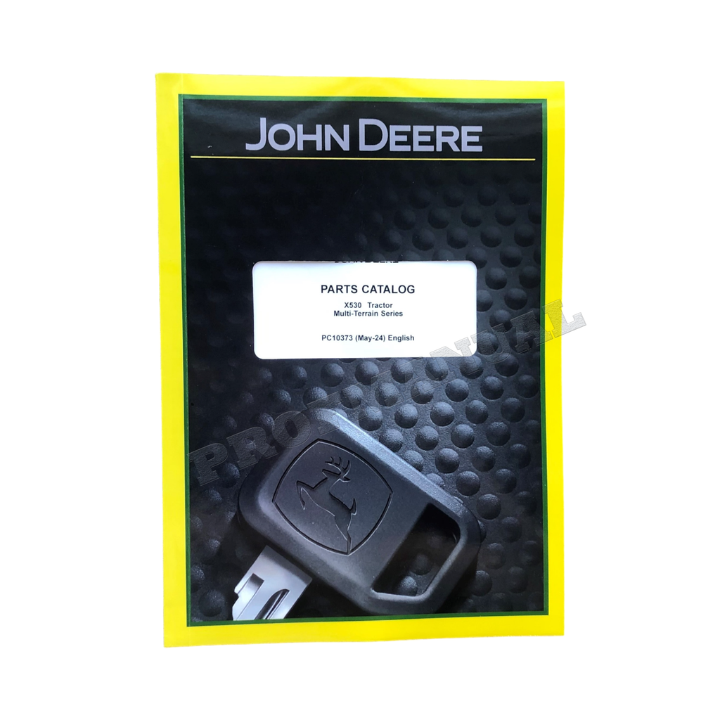 JOHN DEERE X530 TRACTOR PARTS CATALOG MANUAL + !BONUS!