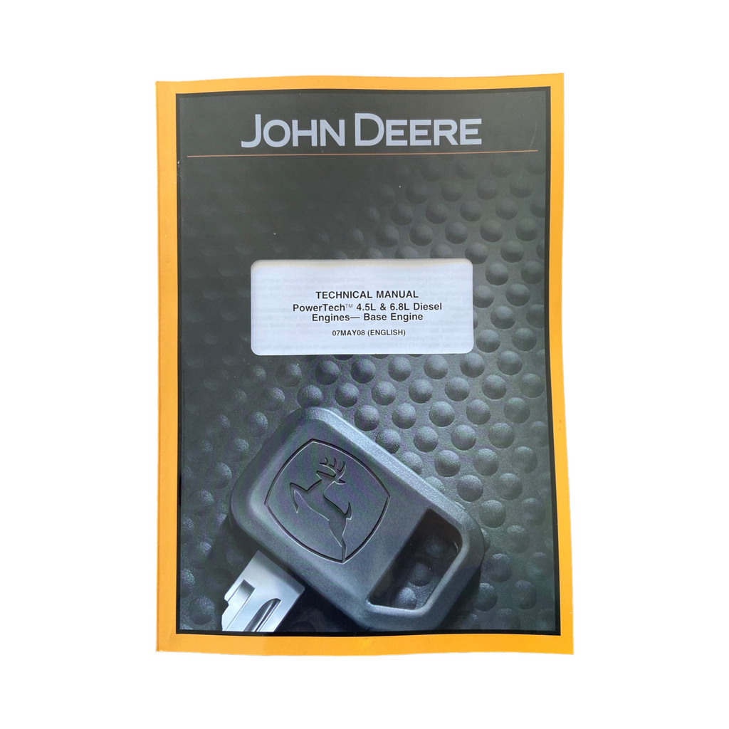 MANUALES TÉCNICOS DE SERVICIO Y REPARACIÓN DEL SISTEMA DE COMBUSTIBLE DEL MOTOR JOHN DEERE 450J (CONJUNTO DE 2 LIBROS)